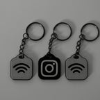 Přívěsek Instagram - 3ks