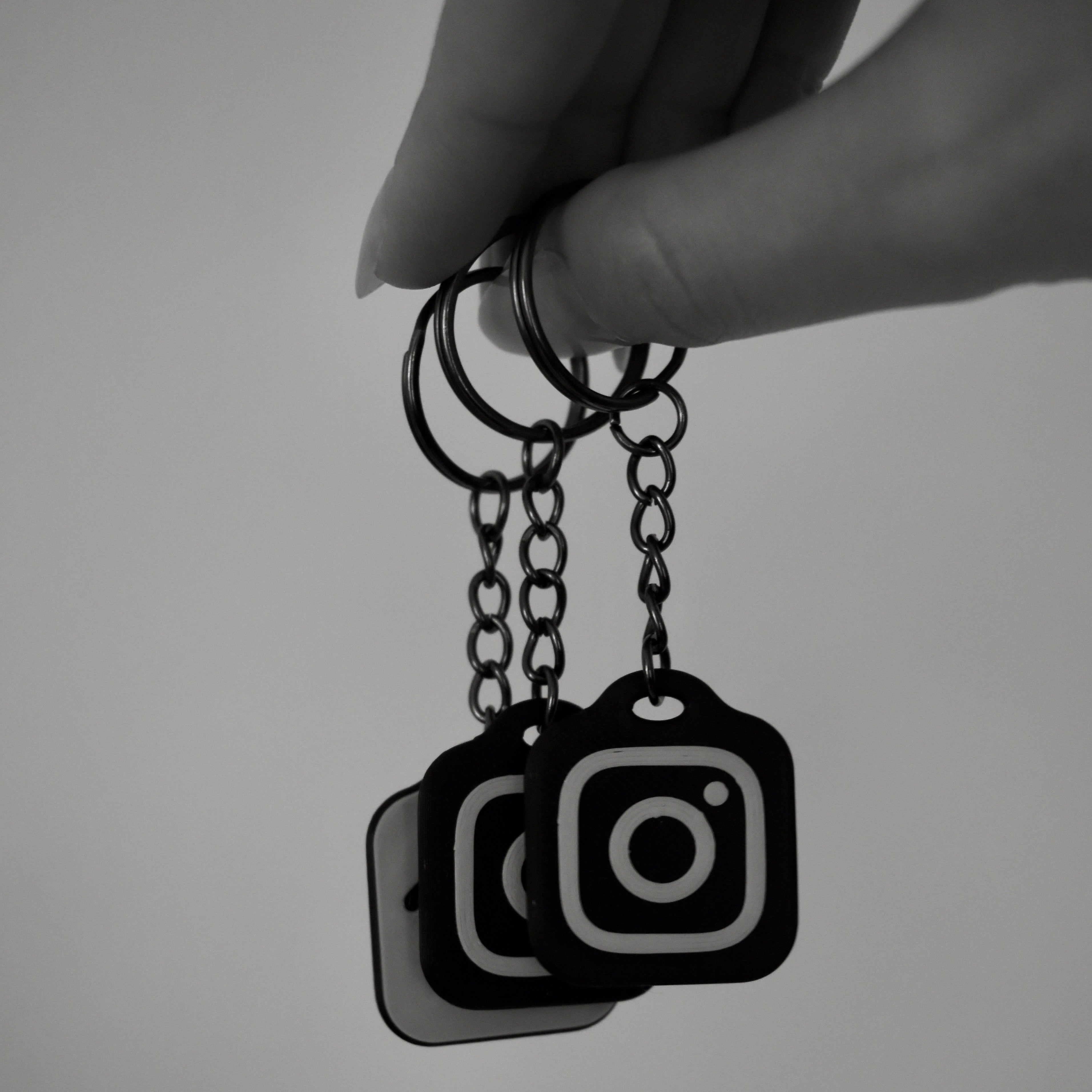 Přívěsek Instagram - 3ks